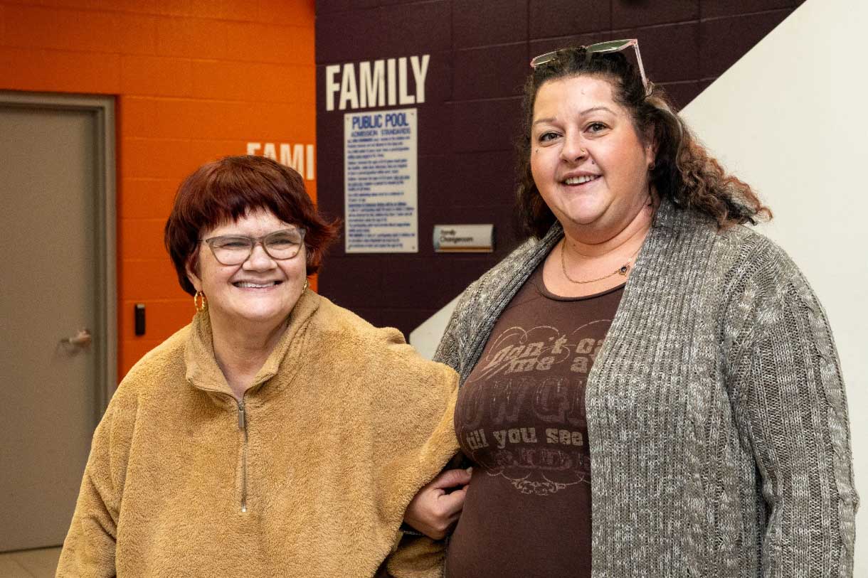 Carol-Ann’s journey to walk again began with her decision to learn to swim. Her support worker, Jackie Farrell helped Carol-Ann unlock Passport Funding to pursue therapy which led to this outcome.